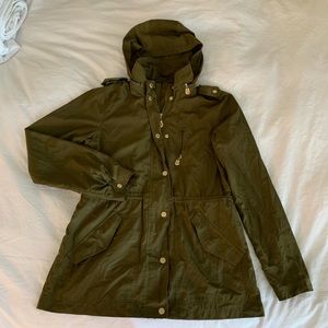 Military Look Rain Jacket